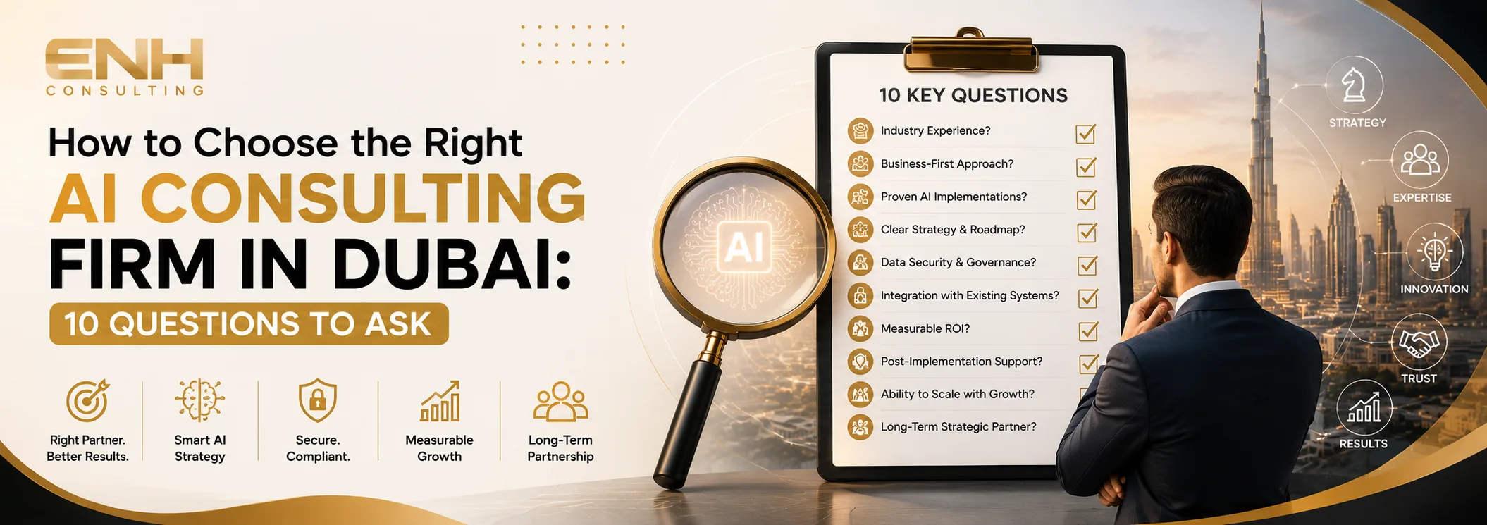 How to Choose the Right AI Consulting Firm in Dubai